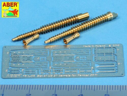 Aber Models 16 L-06 Set of two barrels ZB 37 for Panzer 38(t)