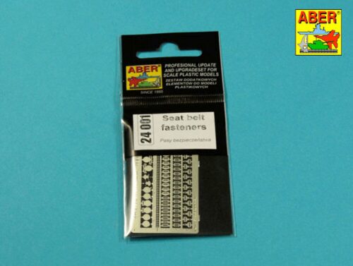 Aber Models 24001 Seat belt fasteners