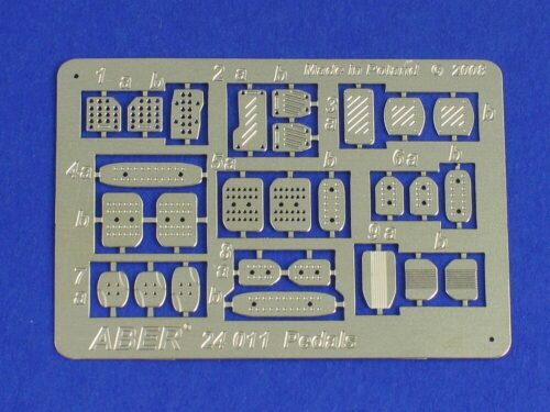 Aber Models 24011 Pedals for all cars