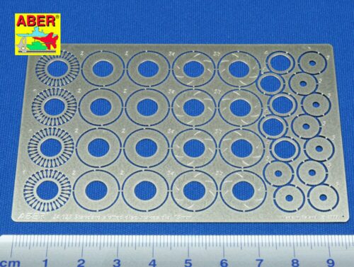 Aber Models 24023 Standard slotted discs 13mm