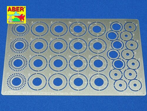 Aber Models 24025 Standard slotted discs 12mm