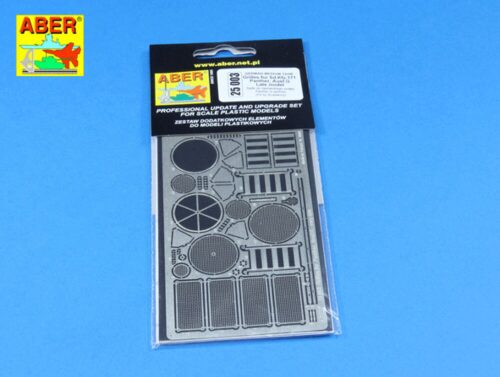 Aber Models 25003 Grilles for Sd.Kfz.171 Panther Ausf.G late model