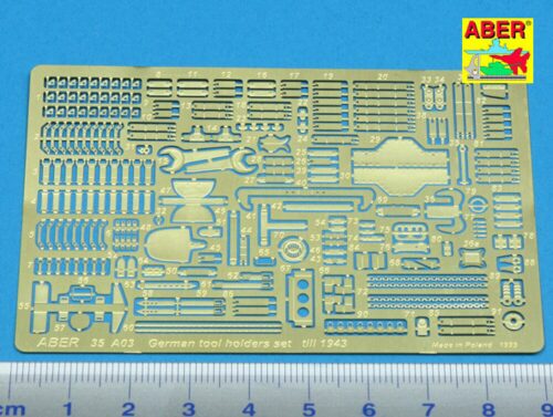 Aber Models 35 A003 German tool holders set till 1943