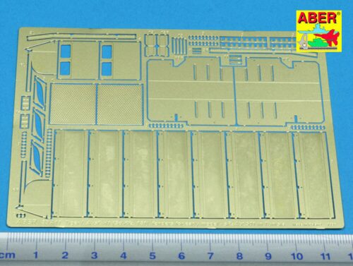 Aber Models 35 A011 Side fenders for Tiger I H1 (Afrika Korps)