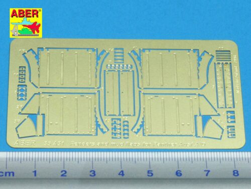 Aber Models 35 A031 Front fenders for Panther Ausf.A/D