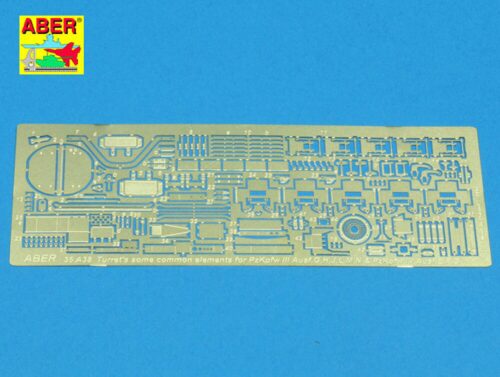 Aber Models 35 A038 Turrets some common elements for Pz. III & Pz. IV