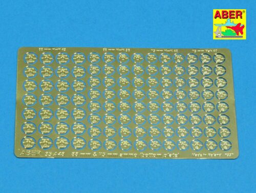 Aber Models 35 A048 Bottom plates to German 88 & 75 mm Ammo