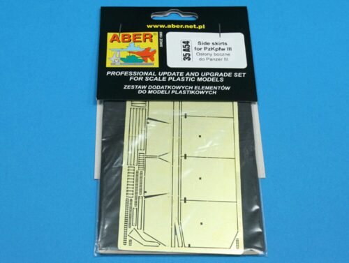 Aber Models 35 A054 Side skirts for Pz.Kpfw III