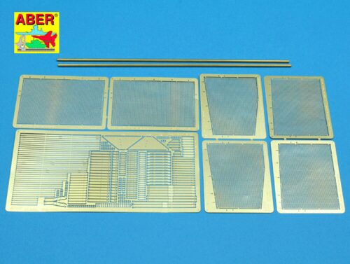 Aber Models 35 A066 Side mesh screens for PzIV J, Jagdpanzer IV A