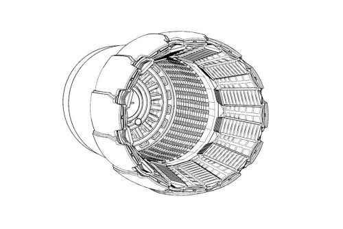 Brengun BRL48126 F-16C-D block 40-50 GE F110 engine nozzle (Tamiya)