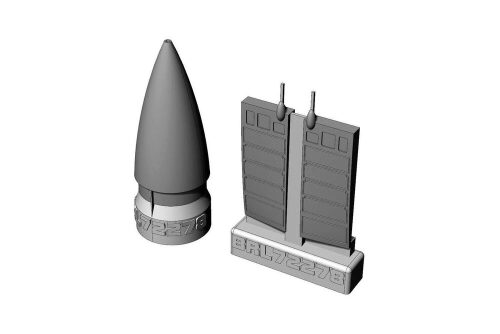 Brengun BRL72278 MiG-29A Radome and closed upper jet intakes (Italeri kit)