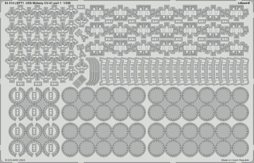 Eduard Accessories 53314 USS Midway CV-41 part 1