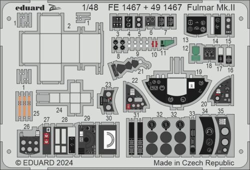 Eduard Accessories FE1467 Fulmar Mk.II