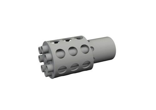 Eduard Accessories 6481018 A-10C rotary gun flash suppressor PRINT