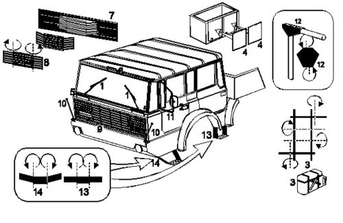 Hauler HLR87012 T813 6x6