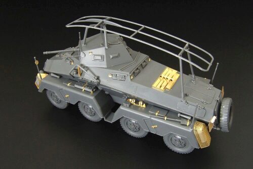 Hauler HLX48336 Sd Kfz 232 Ger Armored Car-basic  (Tamiya)