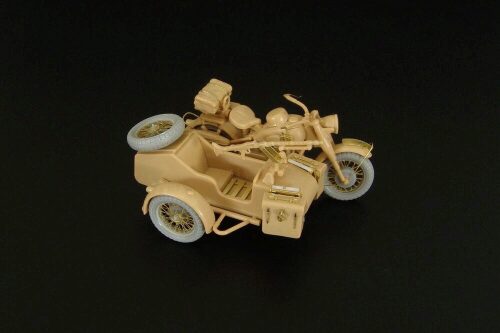 Hauler HLX48358 German Motorcycle&sidecar (Tamiya)