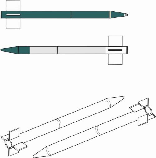 CMK 4281 HVAR Rockets 5 inch (6pcs.)