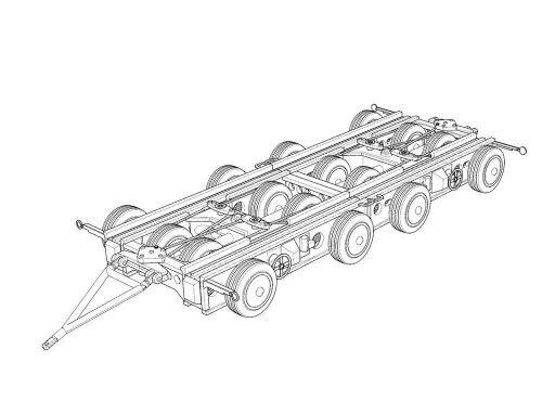 Hauler HTT120082 Culemeyer four axles