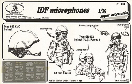 Royal Model RM017 IDF Microphones