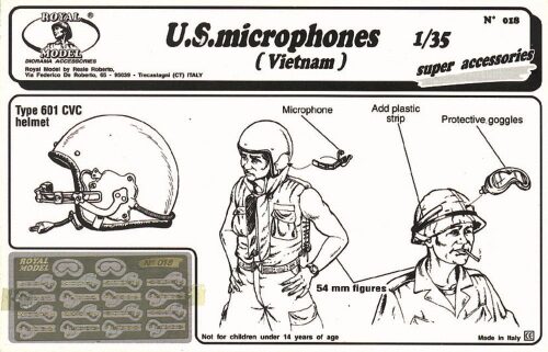 Royal Model RM018 U.S. Microphones Vietnam