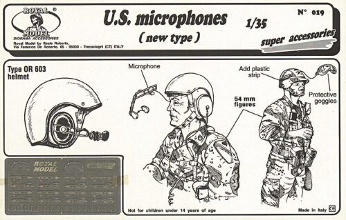 Royal Model RM019 U.S. Microphones new type