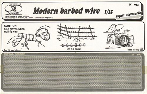 Royal Model RM033 Modern babed wire