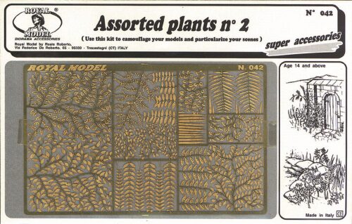 Royal Model RM042 Assorted plants n.2