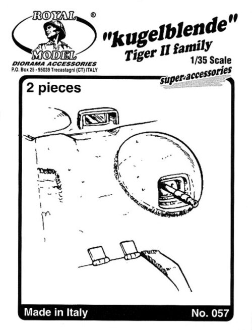 Royal Model RM057 Kugelblende tiger II family