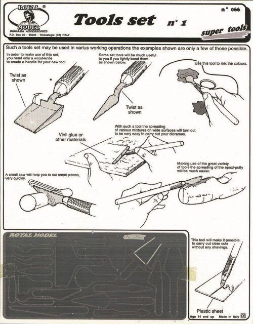 Royal Model RM066 Tool set n.1