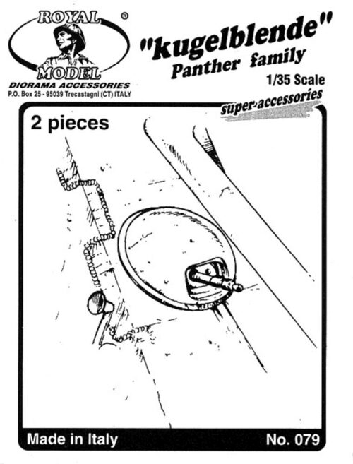 Royal Model RM079 Kugelblende Panter family
