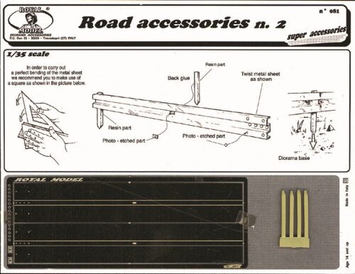 Royal Model RM081 Road accessories n.2