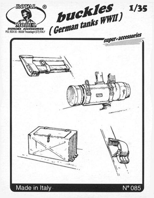 Royal Model RM085 Buckles German tank