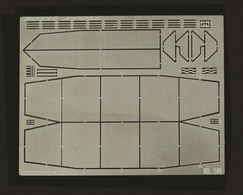 Royal Model RM149 Armoured skirt Panzer IV/H/J (for Tamiya kit)