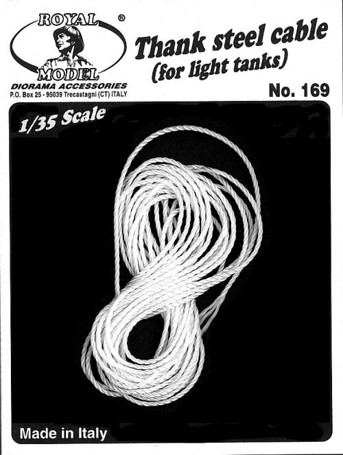 Royal Model RM169 Tank steel cables No. 2-for light tanks