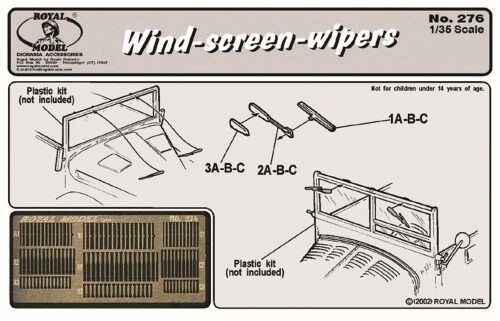 Royal Model RM276 Wind screen wipers