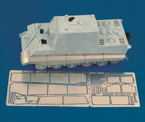 Royal Model RM304 Fenders with Zimmerit-Jagdtiger (for Dragon kit)