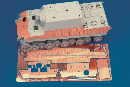 Royal Model RM306 Zimmerit Jagdtiger (for Dragon kit)