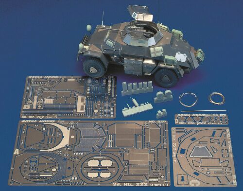 Royal Model RM325 Sd. Kfz. 222 part 1° (for Tamiya kit)