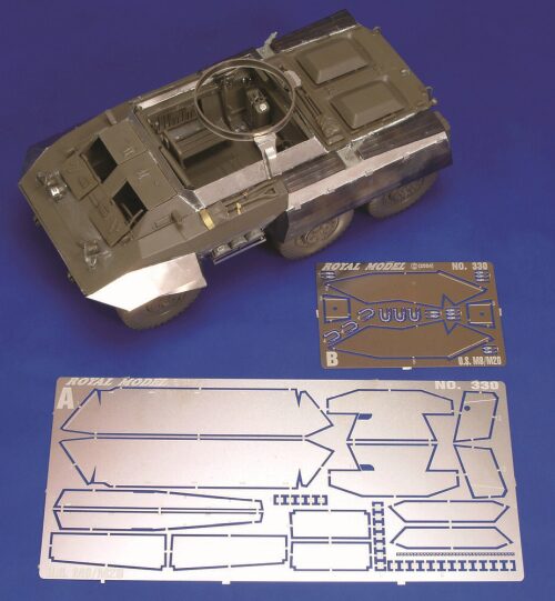 Royal Model RM330 Fenders M8 & M20 (for Tamiya kit)