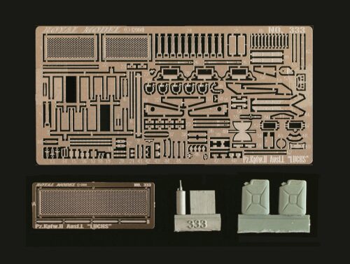 Royal Model RM333 Pz.Kpfw.II Ausf. L LUCHS (for Tasca kit)