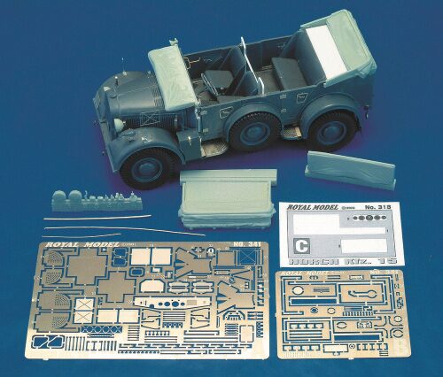 Royal Model RM341 Horch Kfz 15 (for Italeri kit)