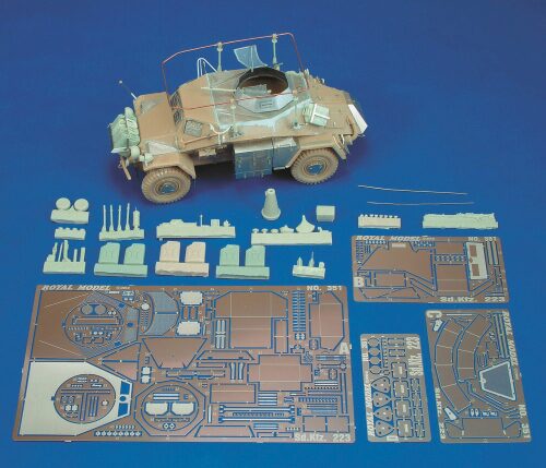 Royal Model RM351 Sd.Kfz. 223 (for Tamiya kit)