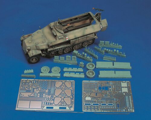 Royal Model RM370 Sd.Kfz. 251C part 1 (for Dragon kit)