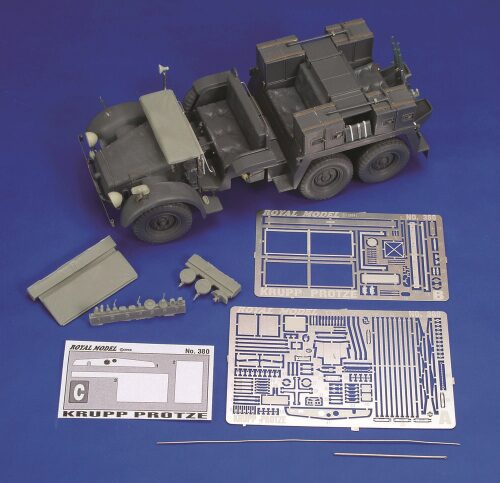 Royal Model RM380 Krupp Protze (for Tamiya kit)