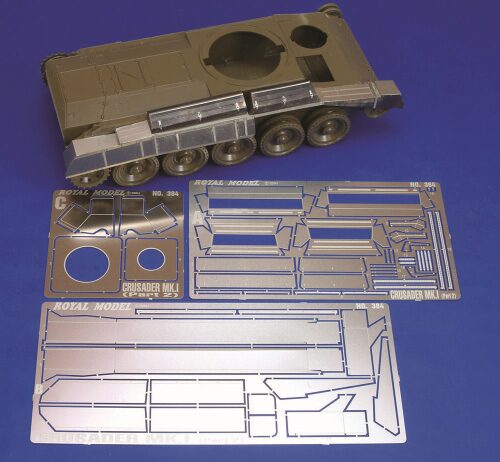 Royal Model RM385 Crusader MK I - Part 1 (for Italeri kit)