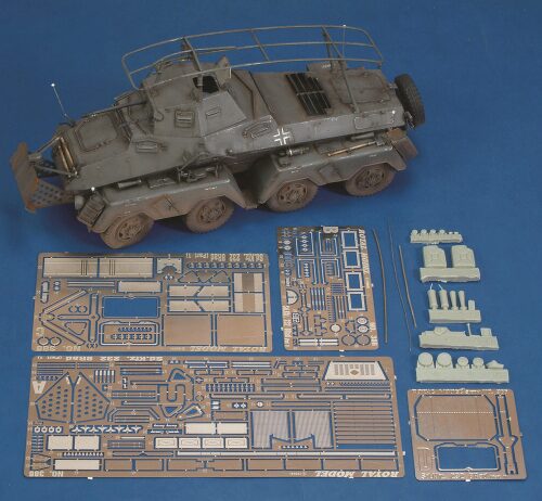 Royal Model RM386 Sd.Kfz. 232 part 1 (for Tamiya kit)