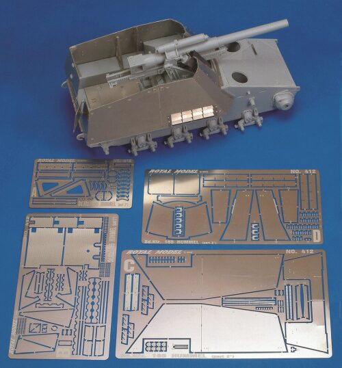 Royal Model RM412 Sd. Kfz. 165 HUMMEL part 2 (for Dragon kit)