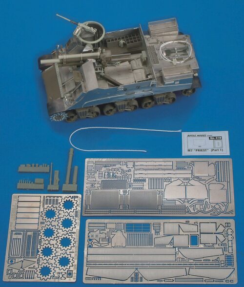 Royal Model RM418 M7 PRIEST  part 1° (for Italeri kit)