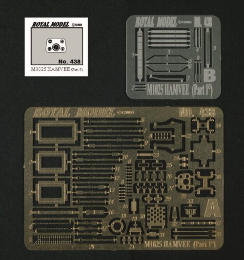 Royal Model RM438 M1025 Hamvee part 1° (for Tamiya kit)